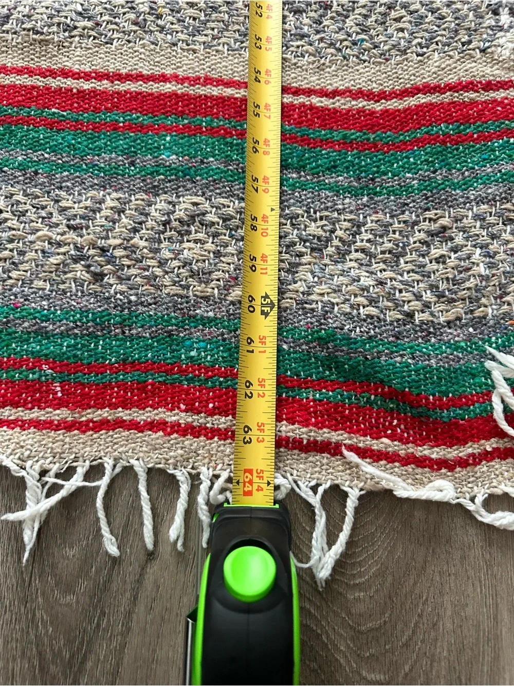AUTHENTIC MEXICAN Handwoven Cotton Throw
